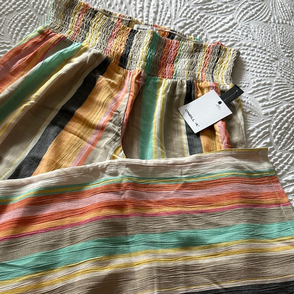 Colorful Striped Skirt
